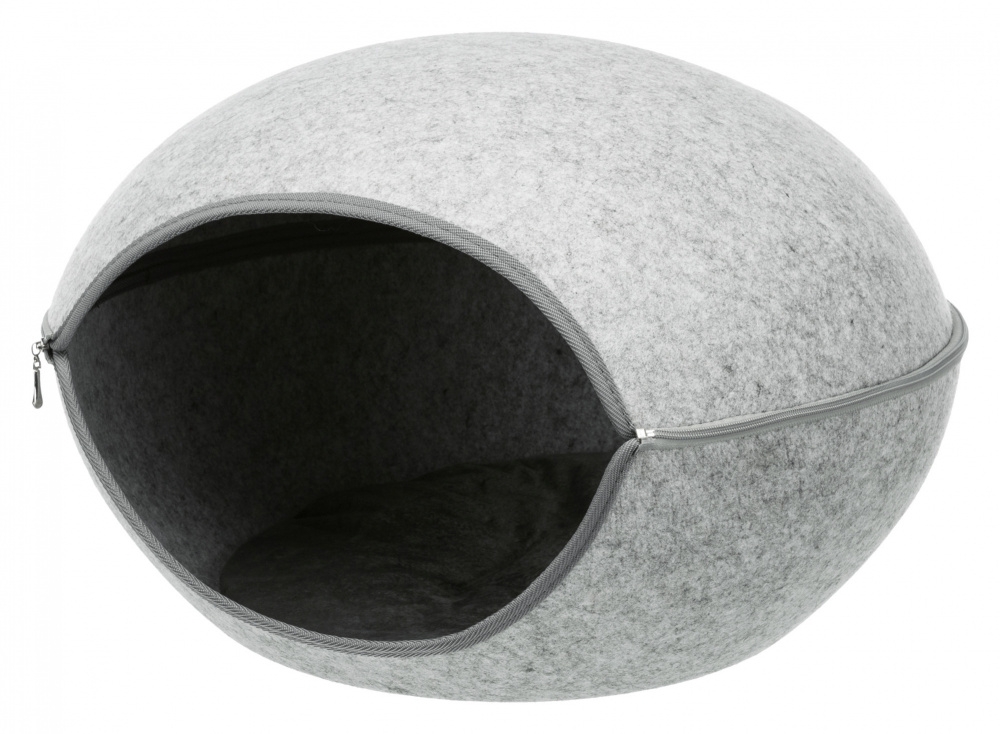 Cos Luna Soft Trixie cu Fermoar, 58x39x51 cm, Gri, Pernă Plush Cos Luna Soft Trixie cu Fermoar, 58x39x51 cm, Gri, Pernă Plush