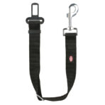 Centură Auto Reglabilă pentru Câini Trixie, M-L, 45-70 cm, Negru