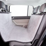 Husă Protecție Banchetă Auto Trixie, 1.45x1.60 m, Gri/Negru