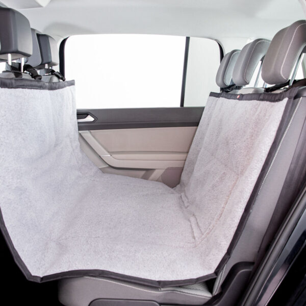 Husă Protecție Banchetă Auto Trixie, 1.45x1.60 m, Gri/Negru