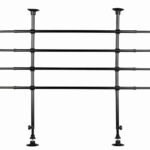 Grilaj Auto Trixie pentru Portbagaj, Reglabil Negru 85-140 cm