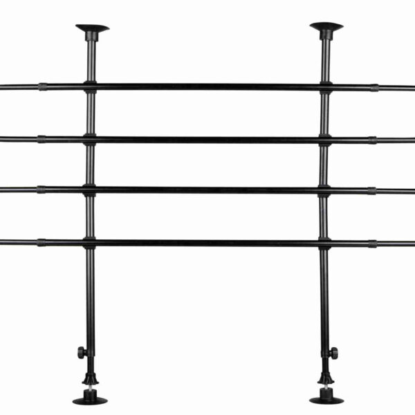 Grilaj Auto Trixie pentru Portbagaj, Reglabil Negru 85-140 cm