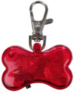 Flasher LED Trixie cu Adresier Os, 4.5x3 cm, Roșu, Mod Intermitent