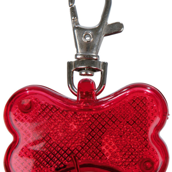 Flasher LED Trixie cu Adresier Os, 4.5x3 cm, Roșu, Mod Intermitent