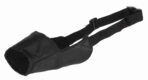 Botniță Nylon Trixie pentru Câini Mici, Ajustabilă 15-36 cm, Neagră
