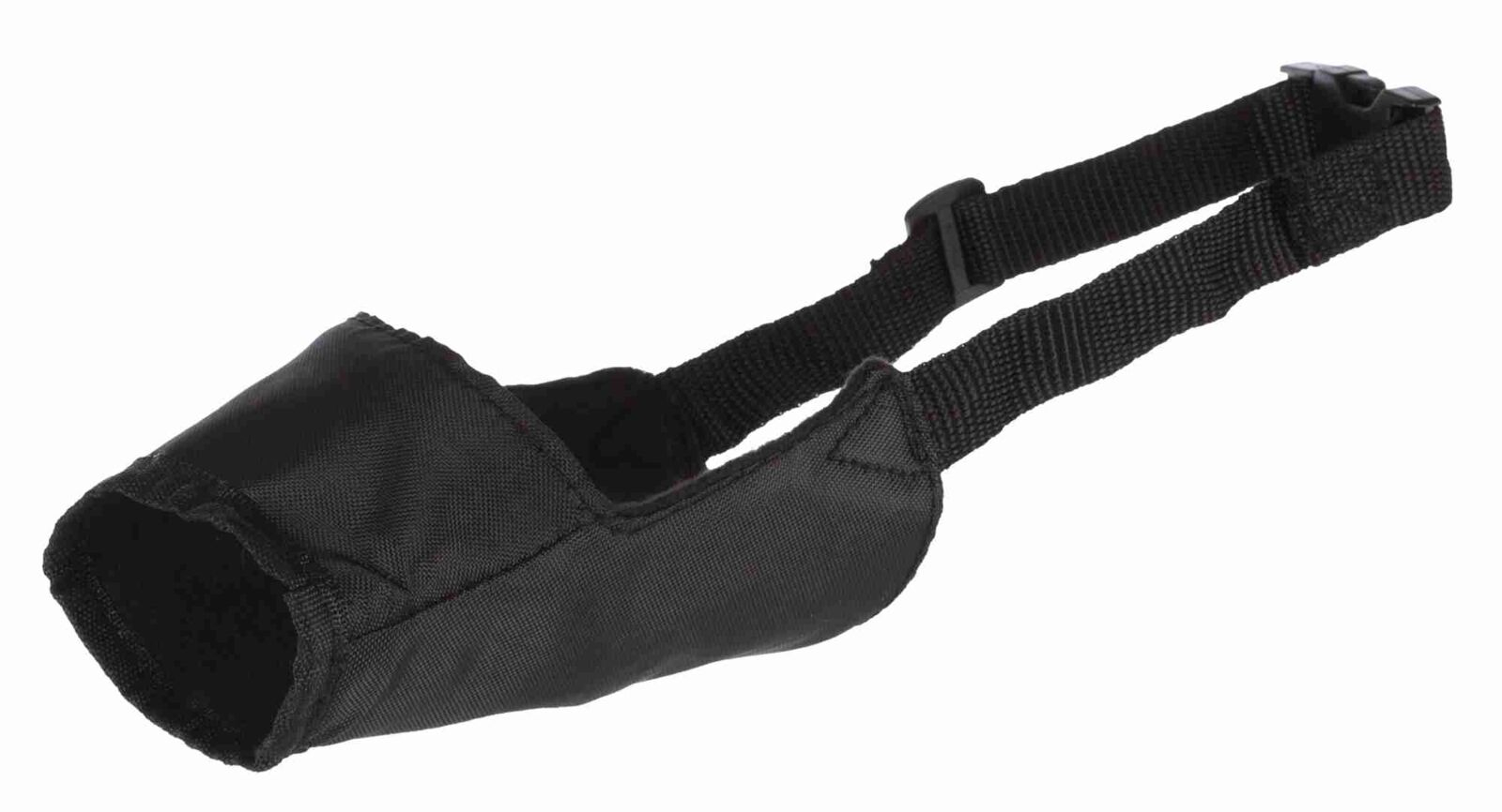 Botniță Nylon Trixie pentru câini medii și mari, reglabilă, neagră Botniță Nylon Trixie pentru câini medii și mari, reglabilă, neagră