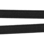 Lesă din Piele Dublă Trixie S-M, 30 cm, 13 mm, Neagră