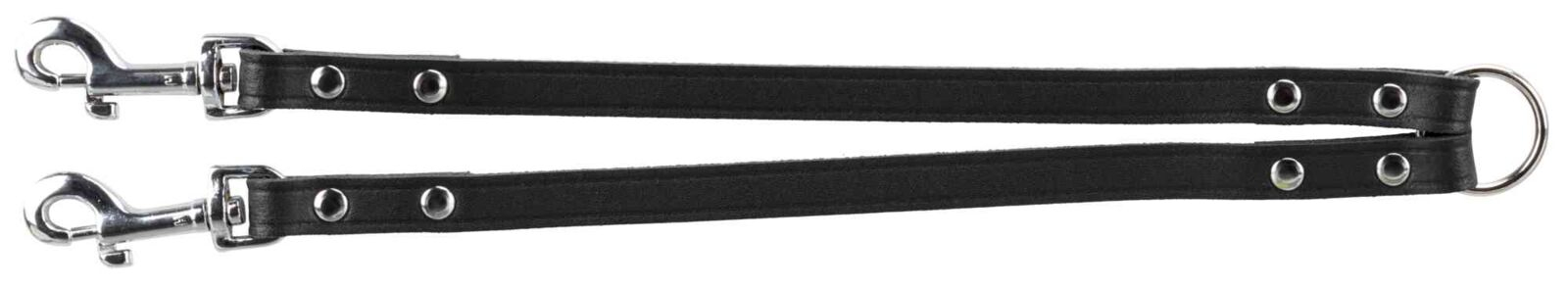 Lesă din Piele Dublă Trixie S-M, 30 cm, 13 mm, Neagră Lesă din Piele Dublă Trixie S-M, 30 cm, 13 mm, Neagră