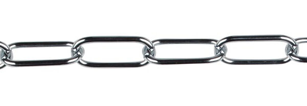 Zgarda semistrangulantă Trixie pentru câini, 54 cm, crom, reglabil