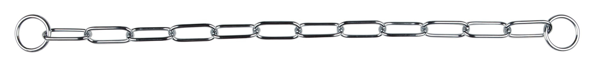 Zgarda semistrangulantă Trixie pentru câini, 54 cm, crom, reglabil Zgarda semistrangulantă Trixie pentru câini, 54 cm, crom, reglabil