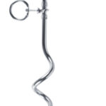 Tarus Galvanizat pentru Lesă Trixie, 40 cm, 9 mm, Crom