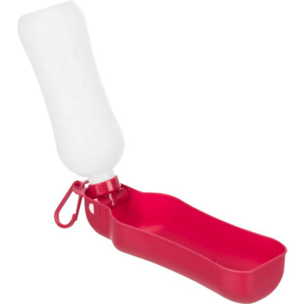Flacon cu bol pentru apă 500 ml, plastic, portabil - Trixie