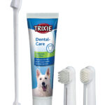 Set Igienă Dentară Câini Trixie - Pastă și Periuță pentru Dinti 100g