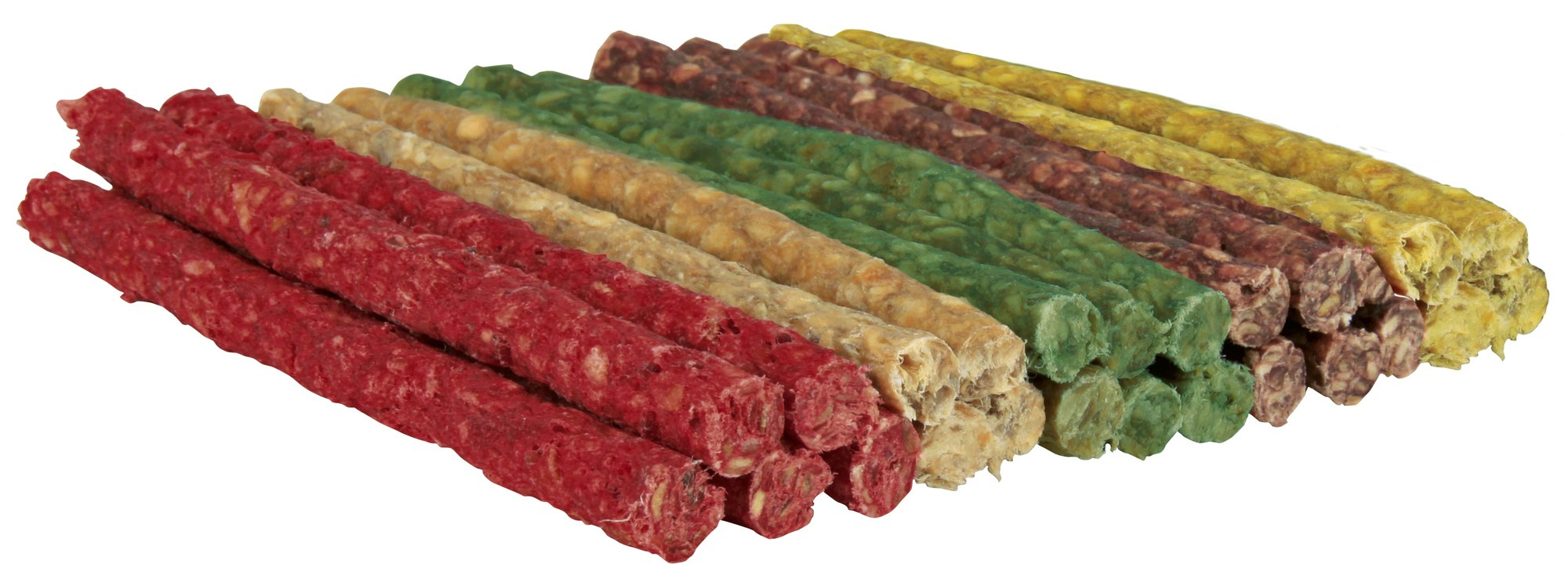 Batoane Color Mix pentru Mestecat, 100 buc/set, 12 cm, Trixie Batoane Color Mix pentru Mestecat, 100 buc/set, 12 cm, Trixie