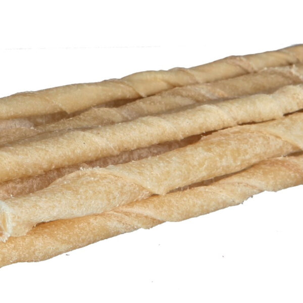 Rulou din Piele Uscată Trixie pentru Câini, 100 buc/set, 12 cm