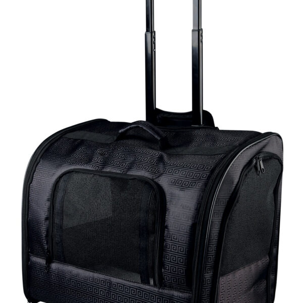 Troler Elegance Trixie pentru Transport, Negru, 45x41x31 cm, 10 kg