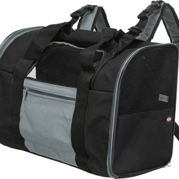 Rucsac De Transport, Connor, 42x29x21 cm, Pana la 8 kg, Negru/Gri, 2882v