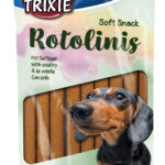 Recompense Trixie pentru Câini Soft Rotolinis cu Pui, 12 buc