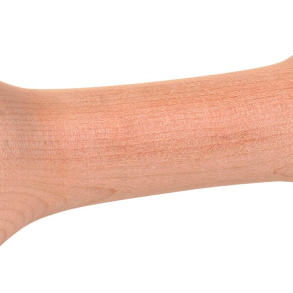 Jucărie de aport pentru câini Trixie, ganteră din lemn 21cm, 250g