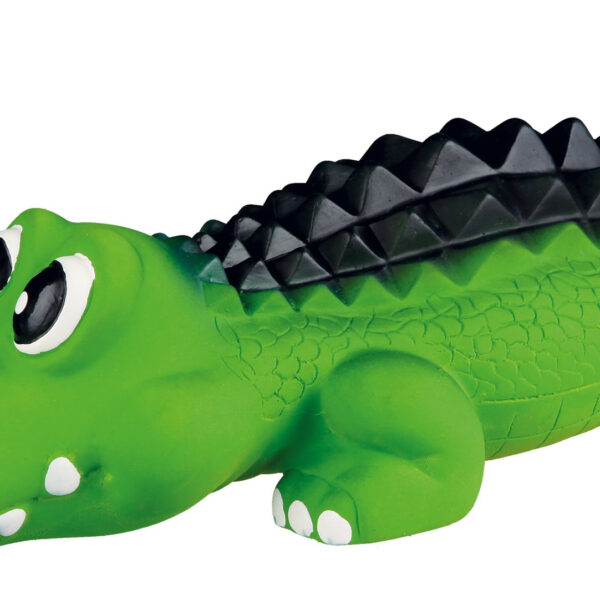Jucărie pentru câini Crocodil din latex cu sunet 35 cm - Trixie