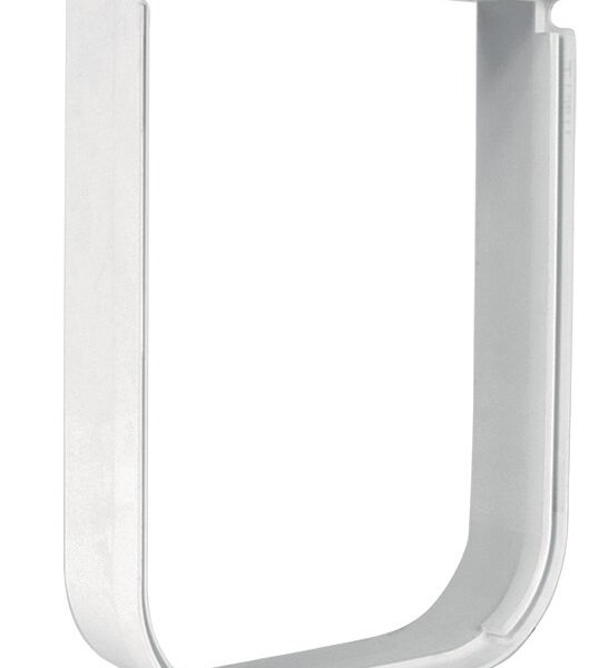 Tunel Alb pentru Ușa Bâtantă Trixie, Model 3869, Adâncime 25mm