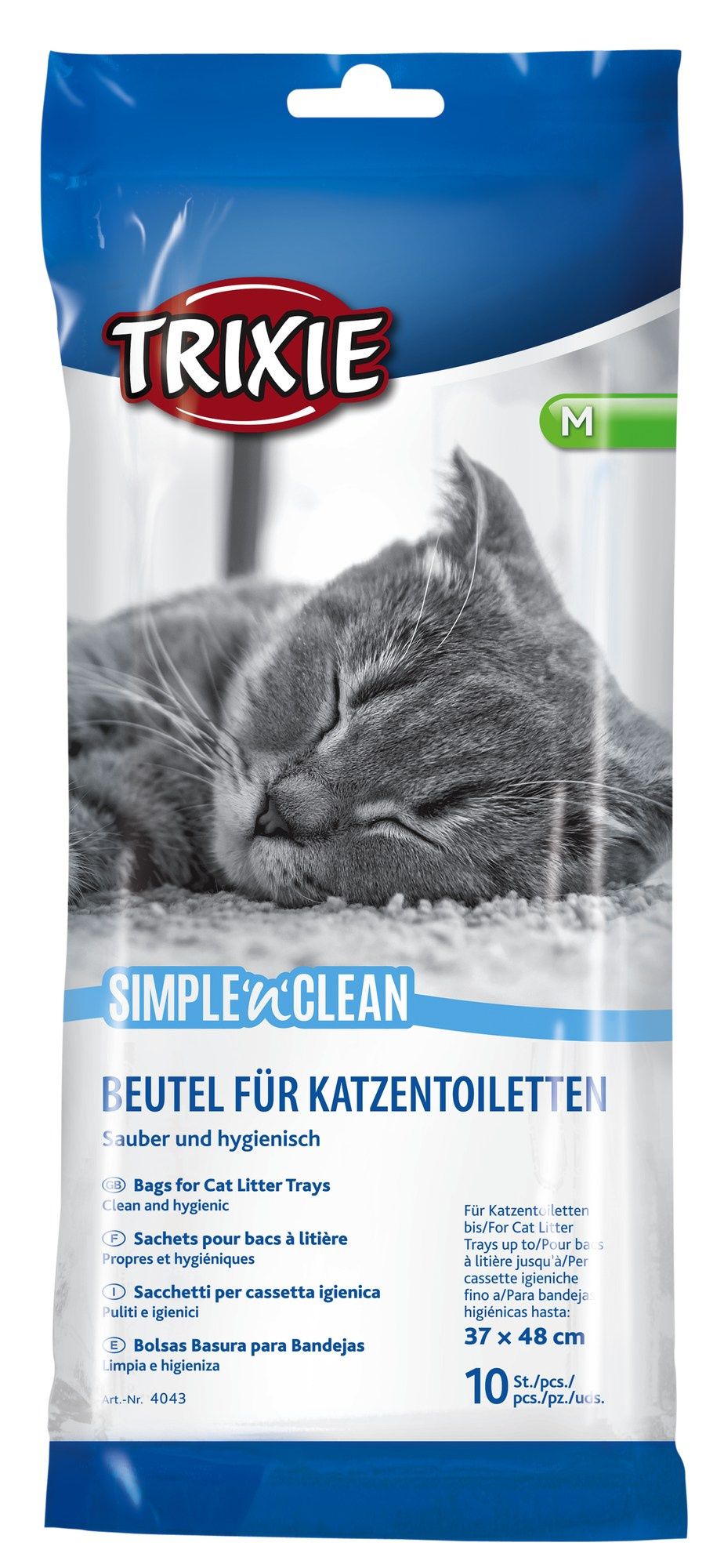 Pungi Igienice Trixie Simple'n'Clean pentru Litieră, 10 buc, M 37x48 cm Pungi Igienice Trixie Simple'n'Clean pentru Litieră, 10 buc, M 37x48 cm