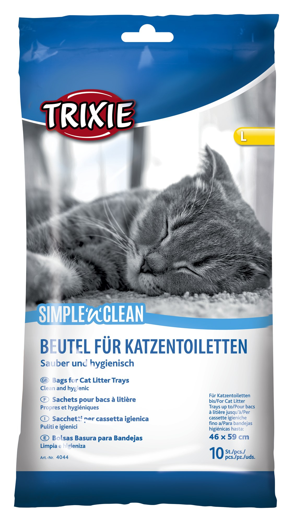 Pungi Igienice Trixie Simple'n'Clean pentru Litieră, 10 buc, L 46x59 cm Pungi Igienice Trixie Simple'n'Clean pentru Litieră, 10 buc, L 46x59 cm