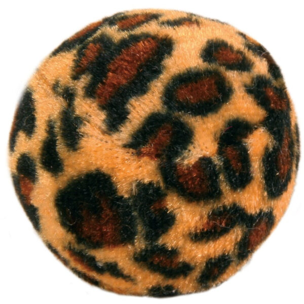 Set 4 Mingi Pisici cu Imprimeu Leopard, Trixie, Ø 4 cm
