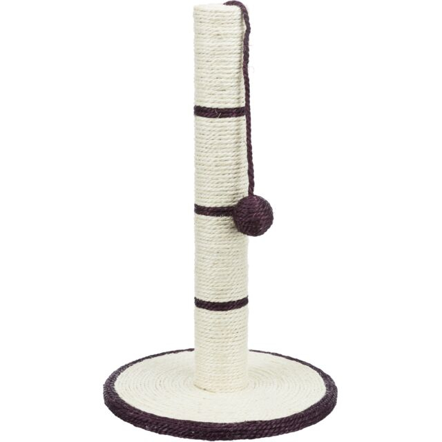 Stalp de zgariat sisal Trixie cu jucărie, 50 cm, diverse culori Stalp de zgariat sisal Trixie cu jucărie, 50 cm, diverse culori