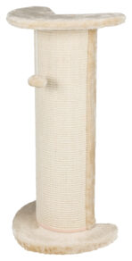 Coloana de zgariat Trixie Lorca pentru colț, 75 cm, bej, sisal/plush
