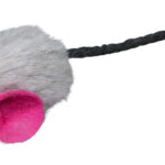 Set 6 Soareci din Plus cu Catnip pentru Pisici - Trixie, 5 cm