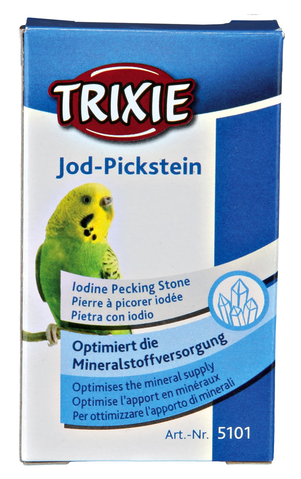 Bloc cu Iod Trixie 20 g pentru Canari și Perusi Bloc cu Iod Trixie 20 g pentru Canari și Perusi