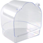 Cădiță Acoperită pentru Păsări Trixie, Transparent 13x12 cm