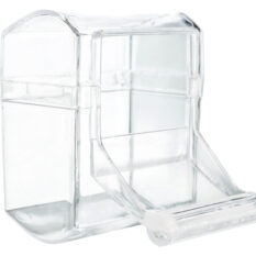 Hranitor Plastic Transparent pentru Pasari cu Aterizare - Trixie 70 ml