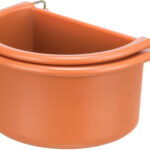 Hranitor Oval Plastic pentru Pasari - Set 2 Buc, 75ml/85ml, Trixie