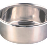 Hranitor Inox Trixie cu Suport, 900 ml, Atasare cu Surub