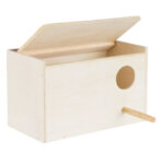 Cuib din Lemn pentru Perusi Trixie - 21x13x12 cm, Curatare Usoara
