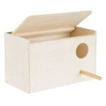 Cuib din Lemn pentru Perusi Trixie - 21x13x12 cm, Curatare Usoara