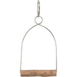 Leagăn Suspendat pentru Pasări Trixie - Jucărie din Lemn/Metal 8x15 cm