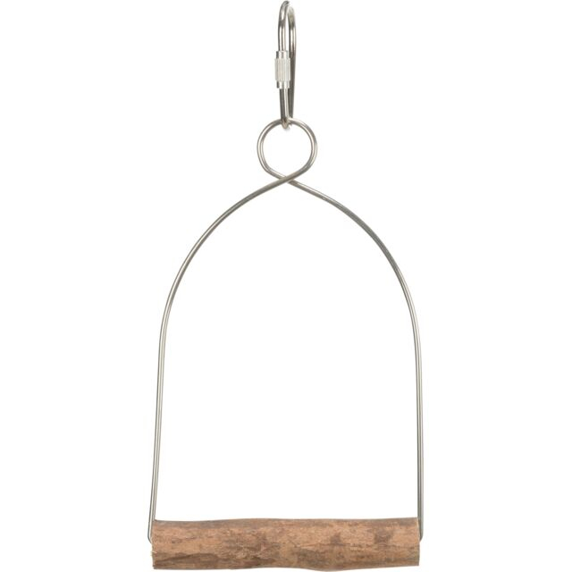 Leagăn Suspendat pentru Pasări Trixie - Jucărie din Lemn/Metal 8x15 cm Leagăn Suspendat pentru Pasări Trixie - Jucărie din Lemn/Metal 8x15 cm
