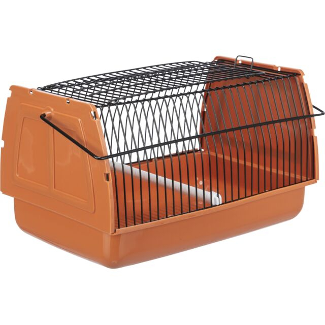 Transportator Trixie pentru Pasari Mici, Teracota, 30x18x20 cm Transportator Trixie pentru Pasari Mici, Teracota, 30x18x20 cm