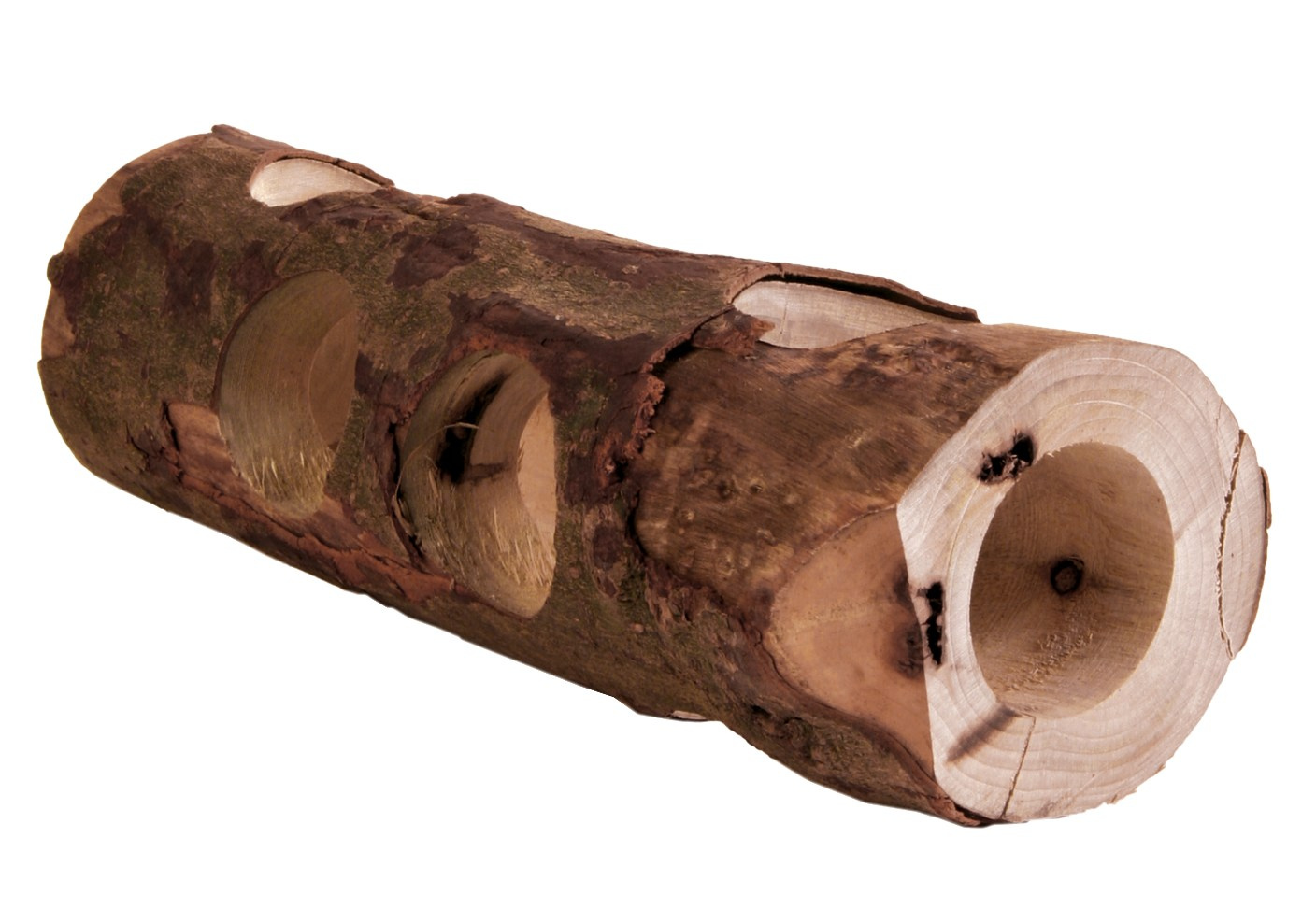 Tunel din Lemn pentru Hamsteri Trixie, 7-8 cm x 30 cm, Maro Tunel din Lemn pentru Hamsteri Trixie, 7-8 cm x 30 cm, Maro
