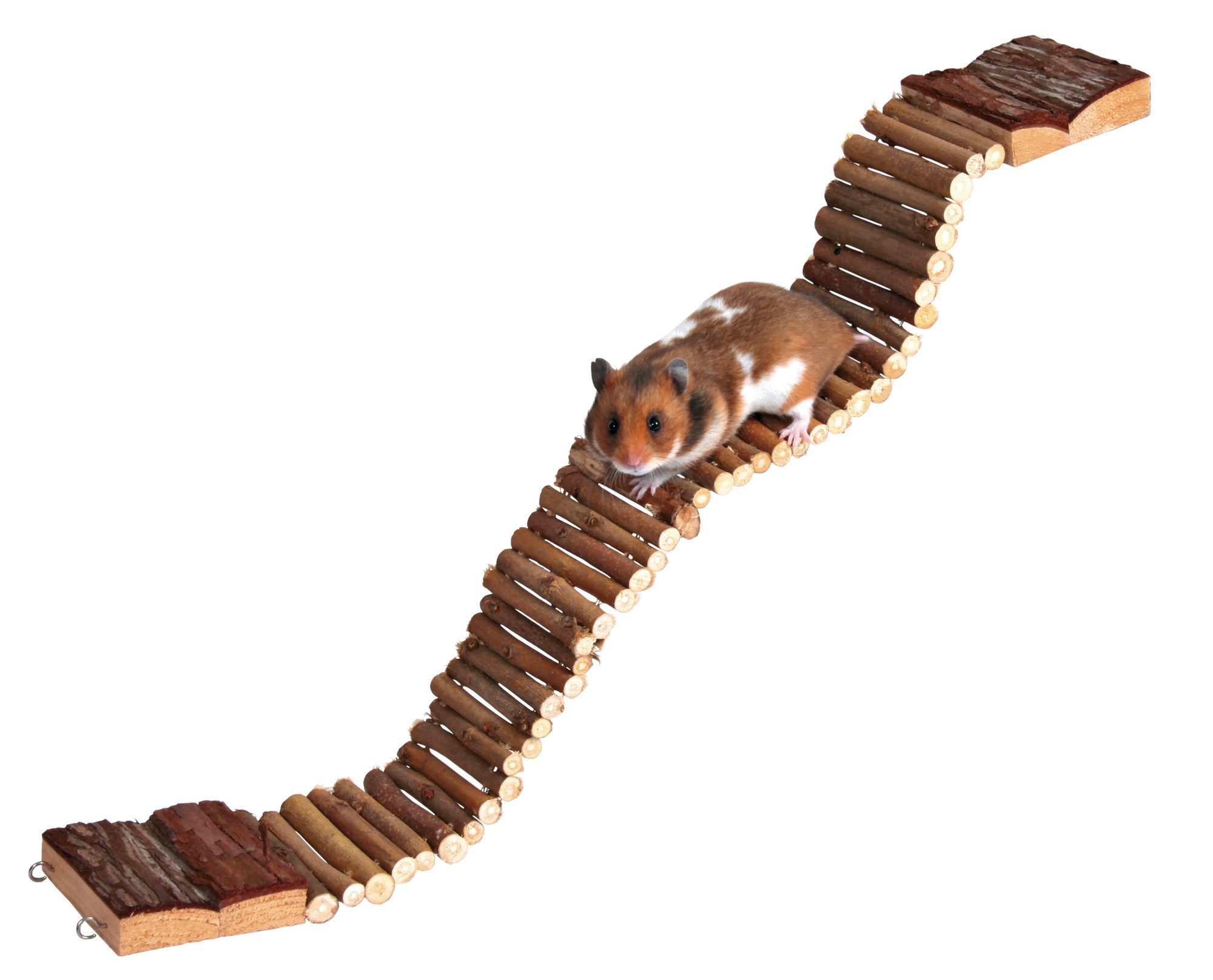 Pod Suspendat Flexibil din Lemn pentru Hamsteri și Soareci - Trixie Pod Suspendat Flexibil din Lemn pentru Hamsteri și Soareci - Trixie