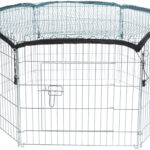 Tarc Metalic Trixie pentru Rozatoare cu Plasă de Protecție, 126x58 cm