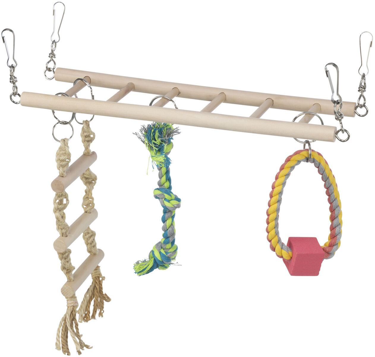 Pod Suspendat Trixie pentru Rozatoare cu Jucării din Lemn, 29x25x9 cm Pod Suspendat Trixie pentru Rozatoare cu Jucării din Lemn, 29x25x9 cm
