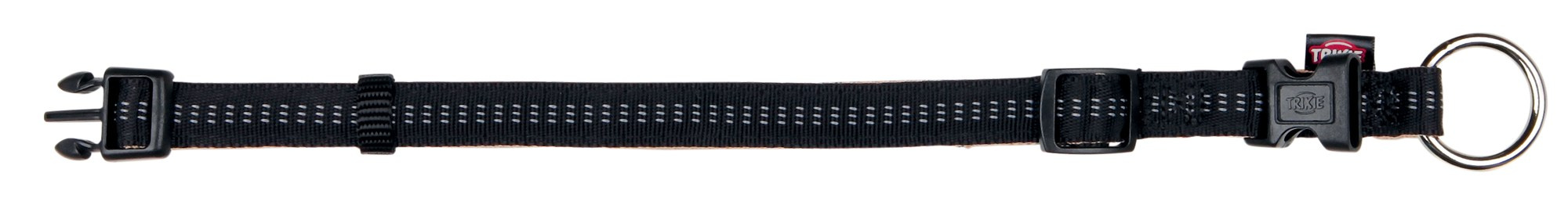 Zgarda ajustabilă Trixie Softline pentru câini 35-55 cm, Negru Zgarda ajustabilă Trixie Softline pentru câini 35-55 cm, Negru