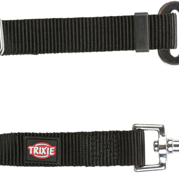 Centură de Siguranță Auto pentru Câini Trixie, XS-S, 30-45 cm, Negru
