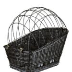 Coș pentru bicicletă Trixie, 35 x 49 x 55 cm, negru, model 13117