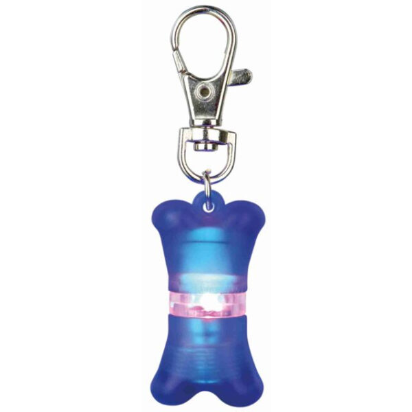 Zgarda Luminoasă pentru Câini Trixie - Plastic, 2x4 cm, Diverse Culori