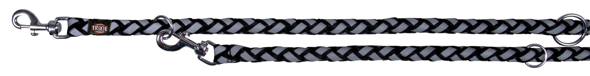 Lesa Reglabilă Trixie Cavo, Reflectorizantă, 2m, Neagră pentru Câini Lesa Reglabilă Trixie Cavo, Reflectorizantă, 2m, Neagră pentru Câini